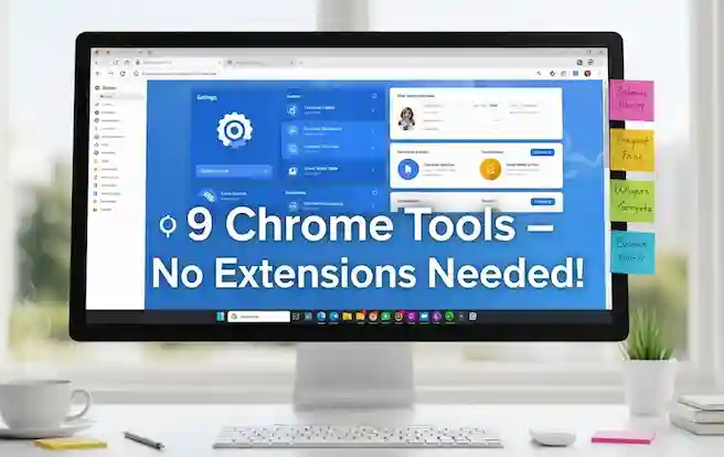 🧠 9 Built-in Chrome Productivity Features (No Extensions Needed!)